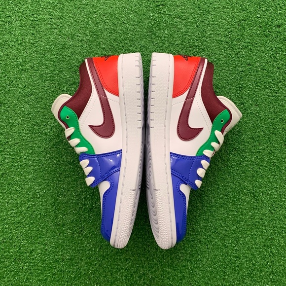 -Edm- 🍭*NEW* Air Jordan 1 Low “Multi-Colour” (W) - Picture 4 of 11